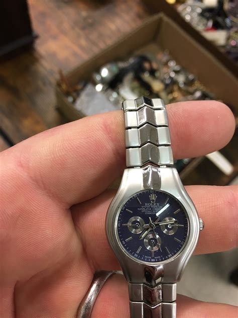 rolex swiss movt 23k 30m oyster perpetual